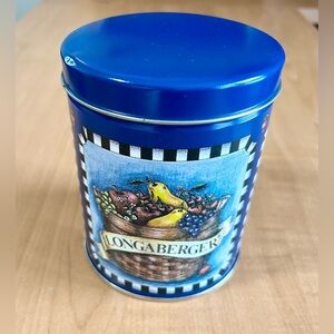 Vintage Longaberger Collectors Tin Brenda Nippert 1992 never used collectors
